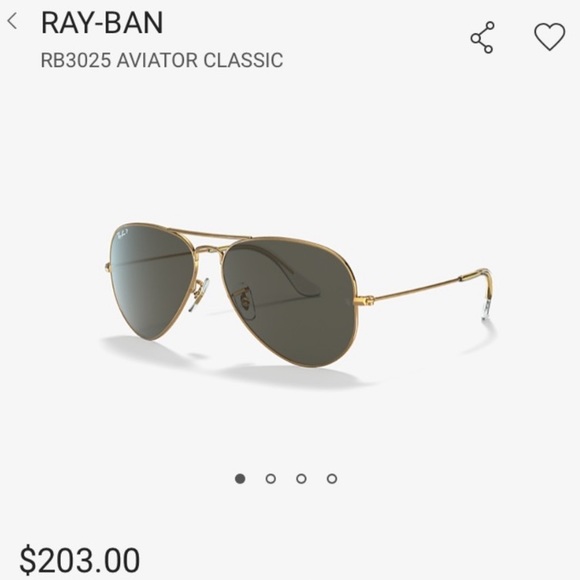 Ray-Ban RB3025 Aviator Classic - Picture 2 of 6